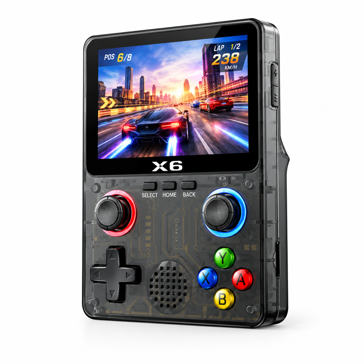 X6 3.5-Inch Handheld Game Console – 6000+ Games