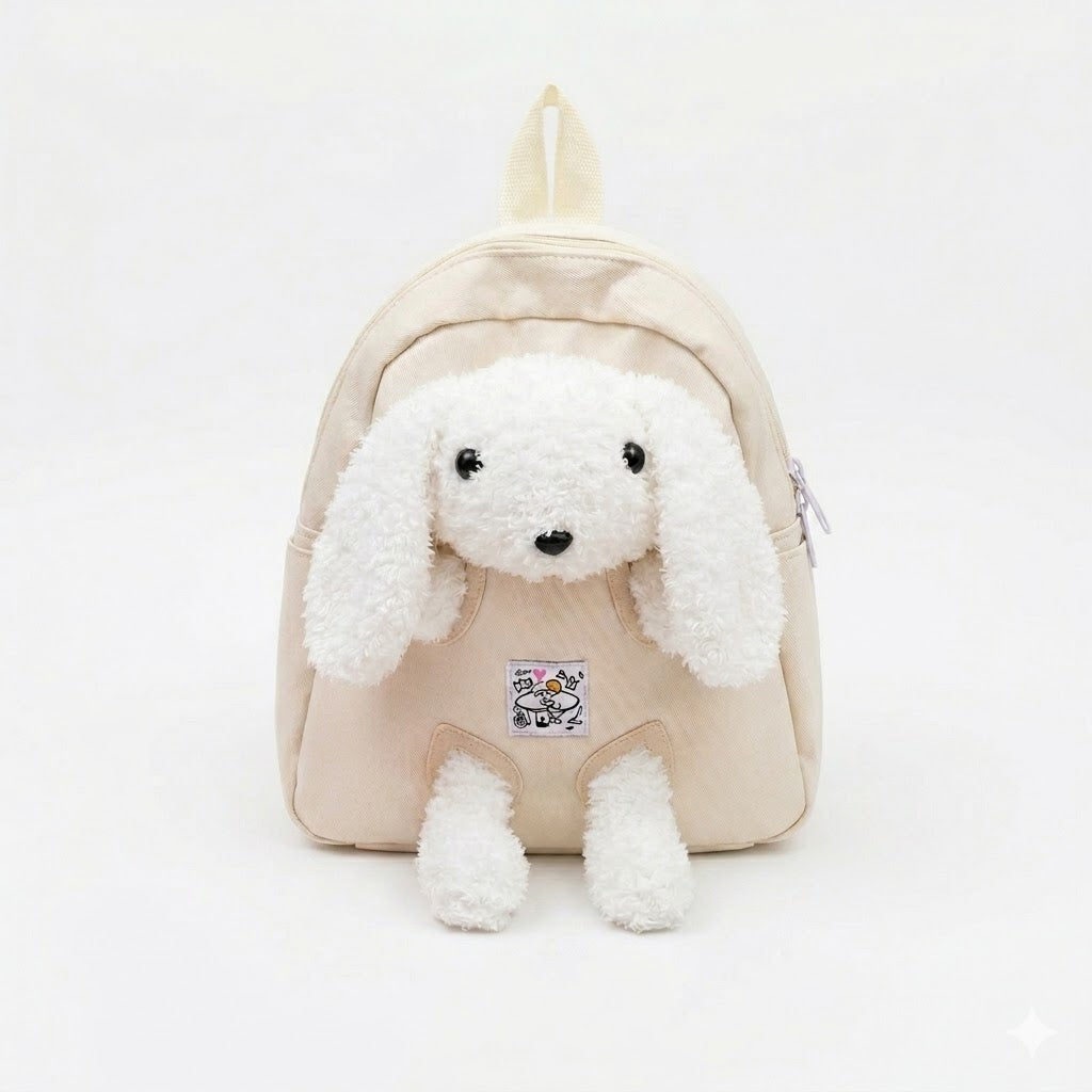 Cute Bunny Plush Backpack