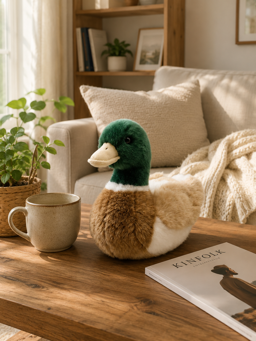 Mallard Duck Plush Toy