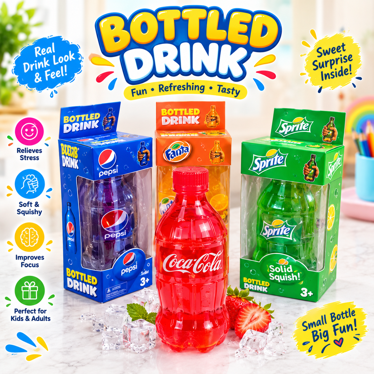 Ultimate Squishy Collection – NeeDoh Cubes, Butter, Buns & More