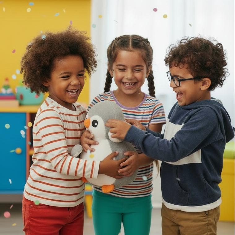 Cute Plush Penguin Toy – Soft Hanging Stuffed Animal
