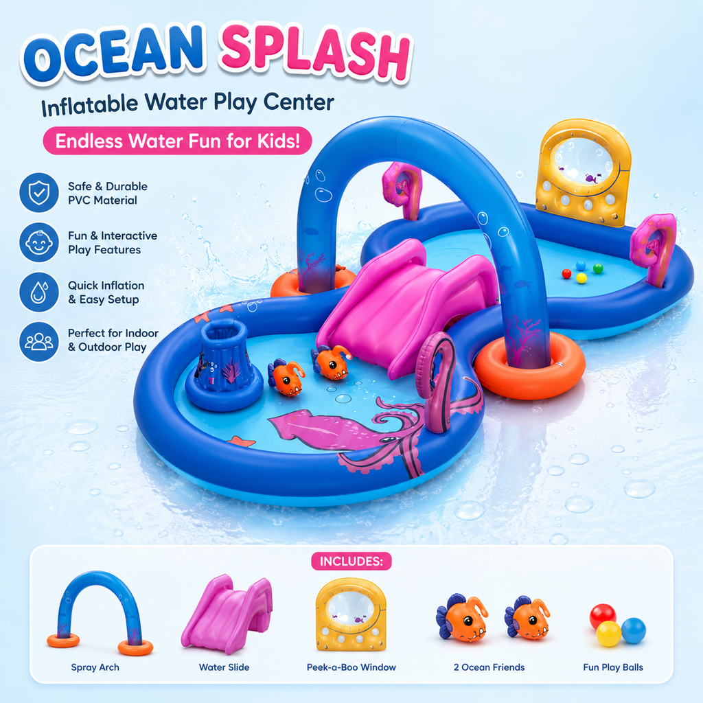 Sea Odyssey Play Center 10'10 x 6'2 x 46"/3.30m x 1.88m x 1.17m