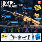 HK416 Crystal Bullet Toy Gun with Scope & Magazine – Fun Kids Toy