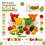 My First Vegetable Garden Plush Play Set