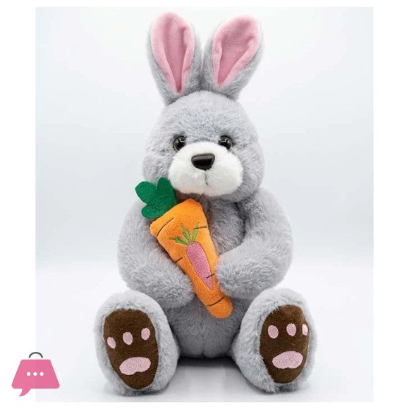Bunny  Stuffed Toy with Carrot