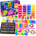 DIY Slime Kit Set – 32 Colors, Foam Beads