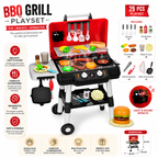 Kids BBQ Grill Playset with Light & Sound