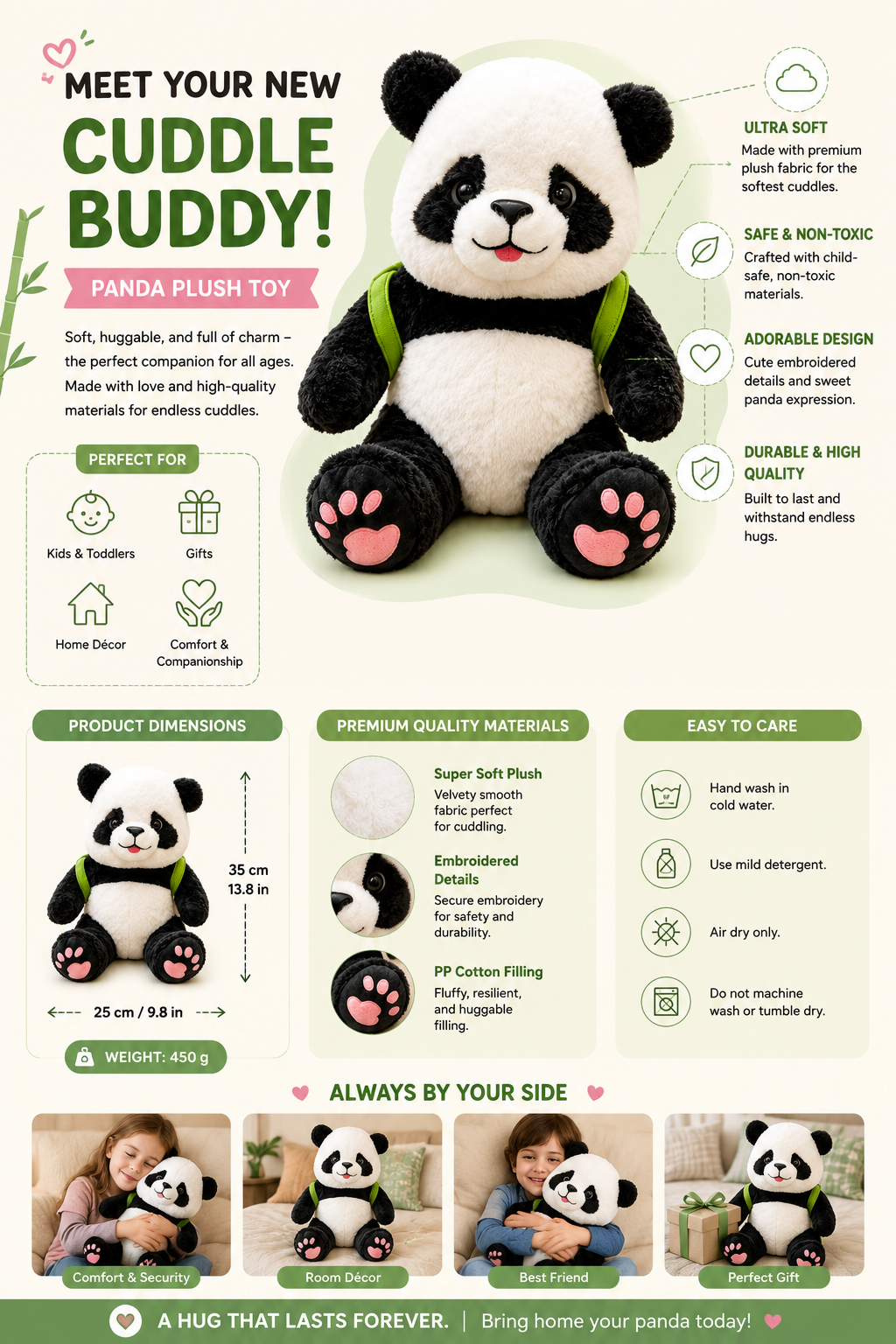Cute Panda Plus Toy