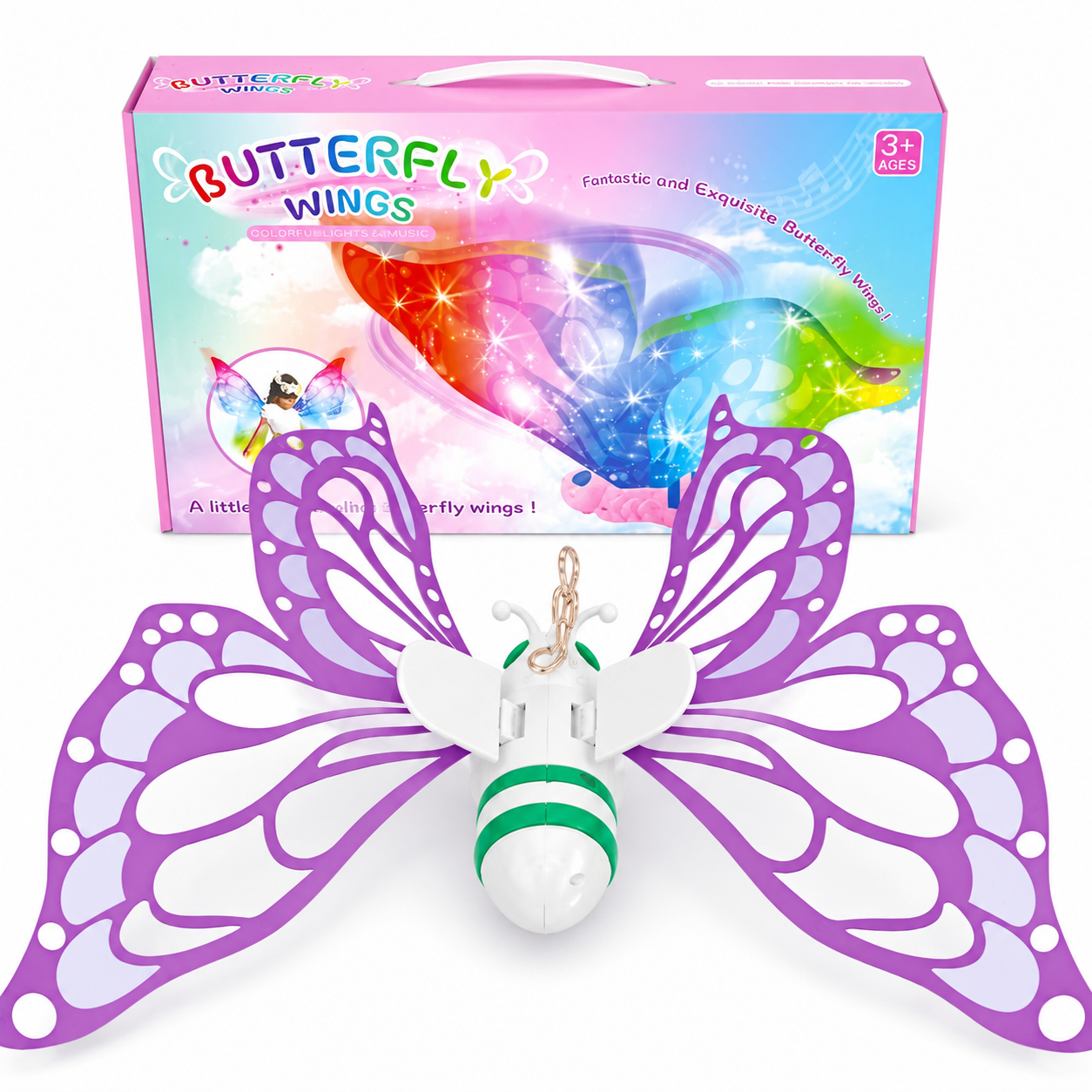 Butterfly Wings With LED Lights