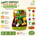 My First Vegetable Garden Plush Play Set
