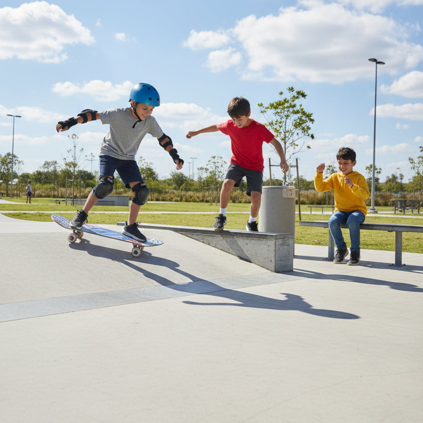 Racing Theme Skateboard Deck