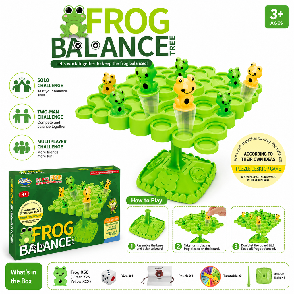 Frog Balance Tree Game