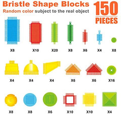 Hedgehog Interlocking Assembling Blocks – 150 Pieces