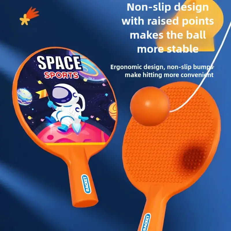 Single Handle Wall-Mounted Ping Pong Practice Table Tennis For 1 person