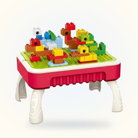2-in-1 Blocks and Drawing Table