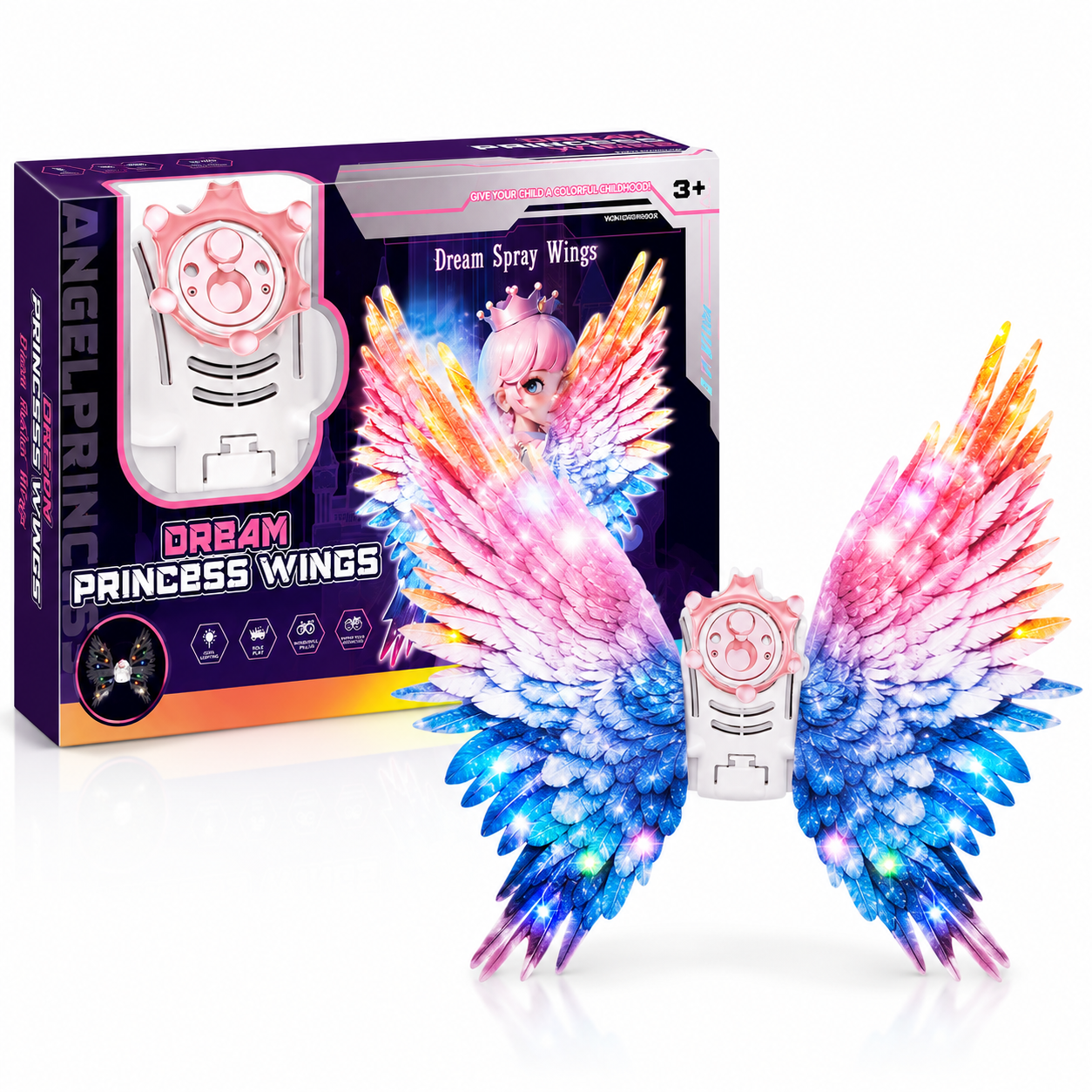 Butterfly Wings With LED Lights
