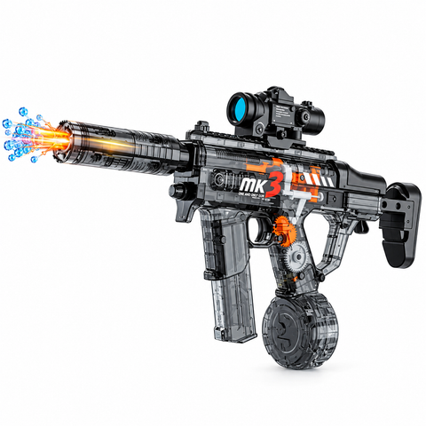 Electric 3-in-1 MK3 Toy Gun – Telescopic Stock