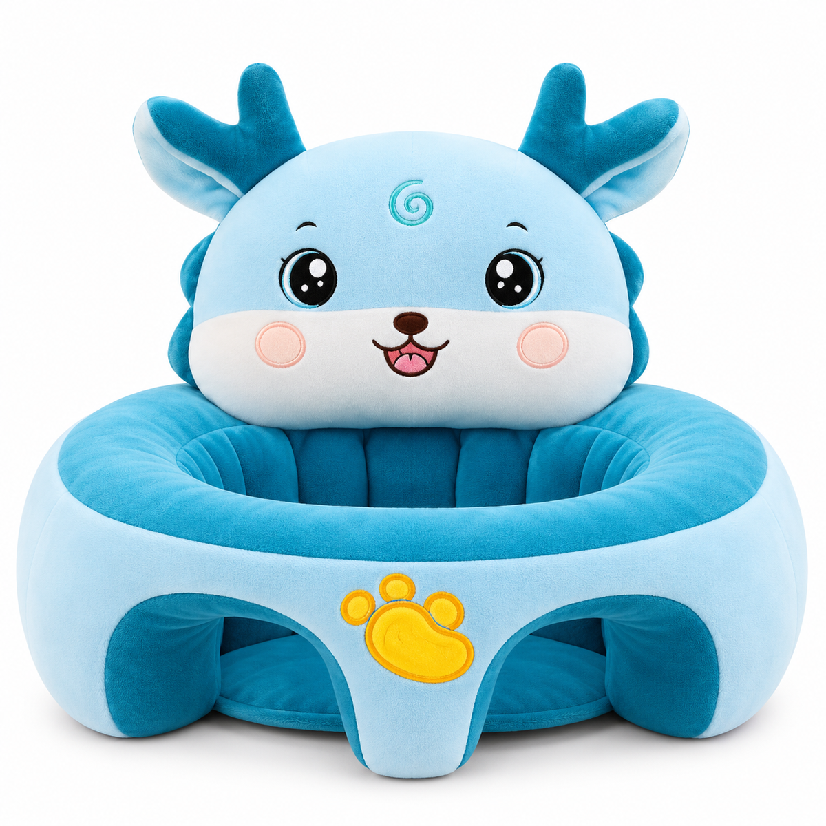 Animal Plush Baby Sofa Seat – Bunny, Panda, Frog & More