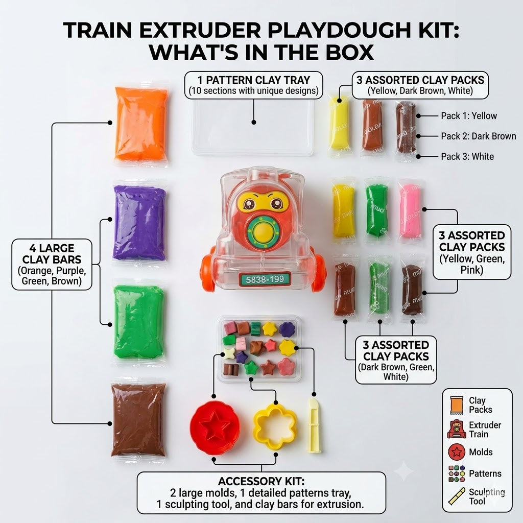 play Dough Handmade Set