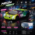 Neon Night 2.4GHz RC Drift Car with LED Lights