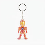 Superhero & Space Astronaut Cartoon Keychain