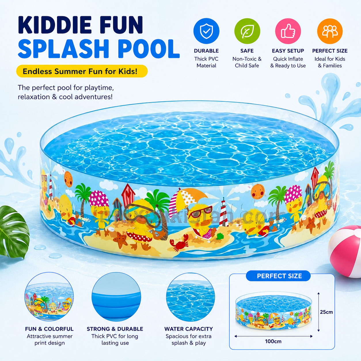 Intex Ocean Snapset Play Pool For Kids