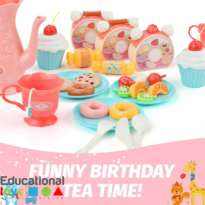 DIY Lighting Birthday Party Cake for Pretend Play – 83 pieces
