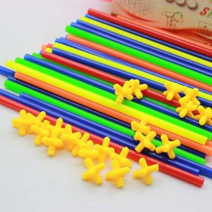 Super Sticks, Building Block Sticks For Kids - 440pcs - JustForKids