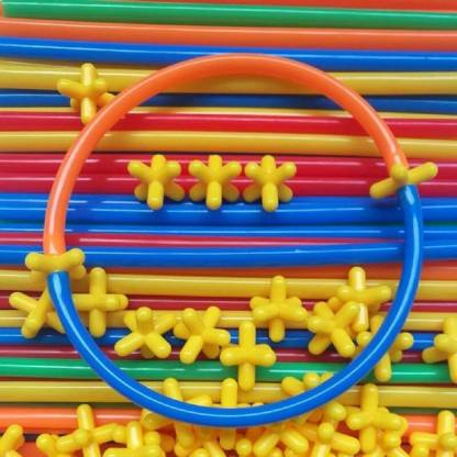 Super Sticks, Building Block Sticks For Kids - 440pcs
