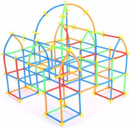 Super Sticks, Building Block Sticks For Kids - 440pcs