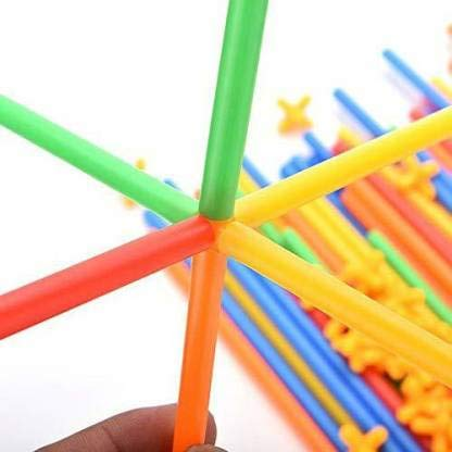 Super Sticks, Building Block Sticks For Kids - 440pcs
