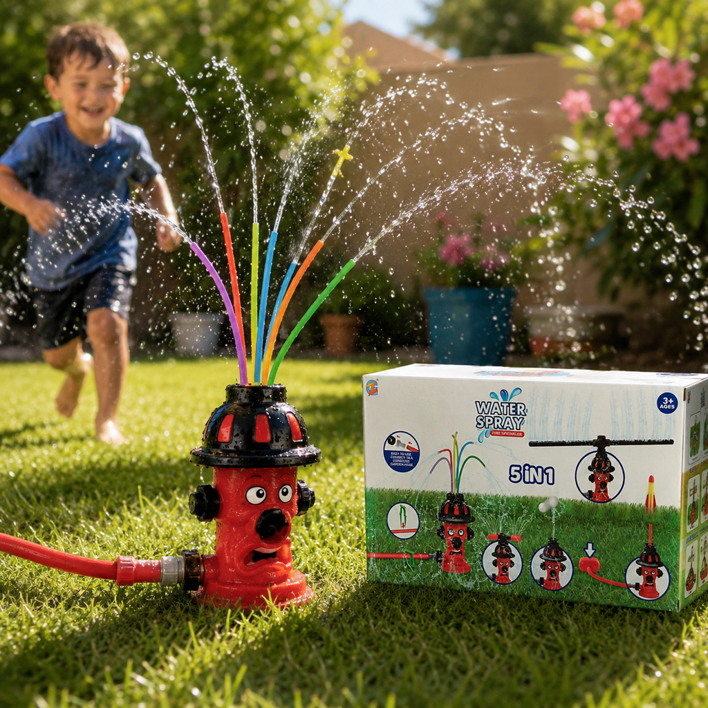 5-in-1 Water Spray Fire Sprinkler