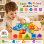 3 in 1 Wooden Multifunction Jigsaw Puzzle & Drawing Board