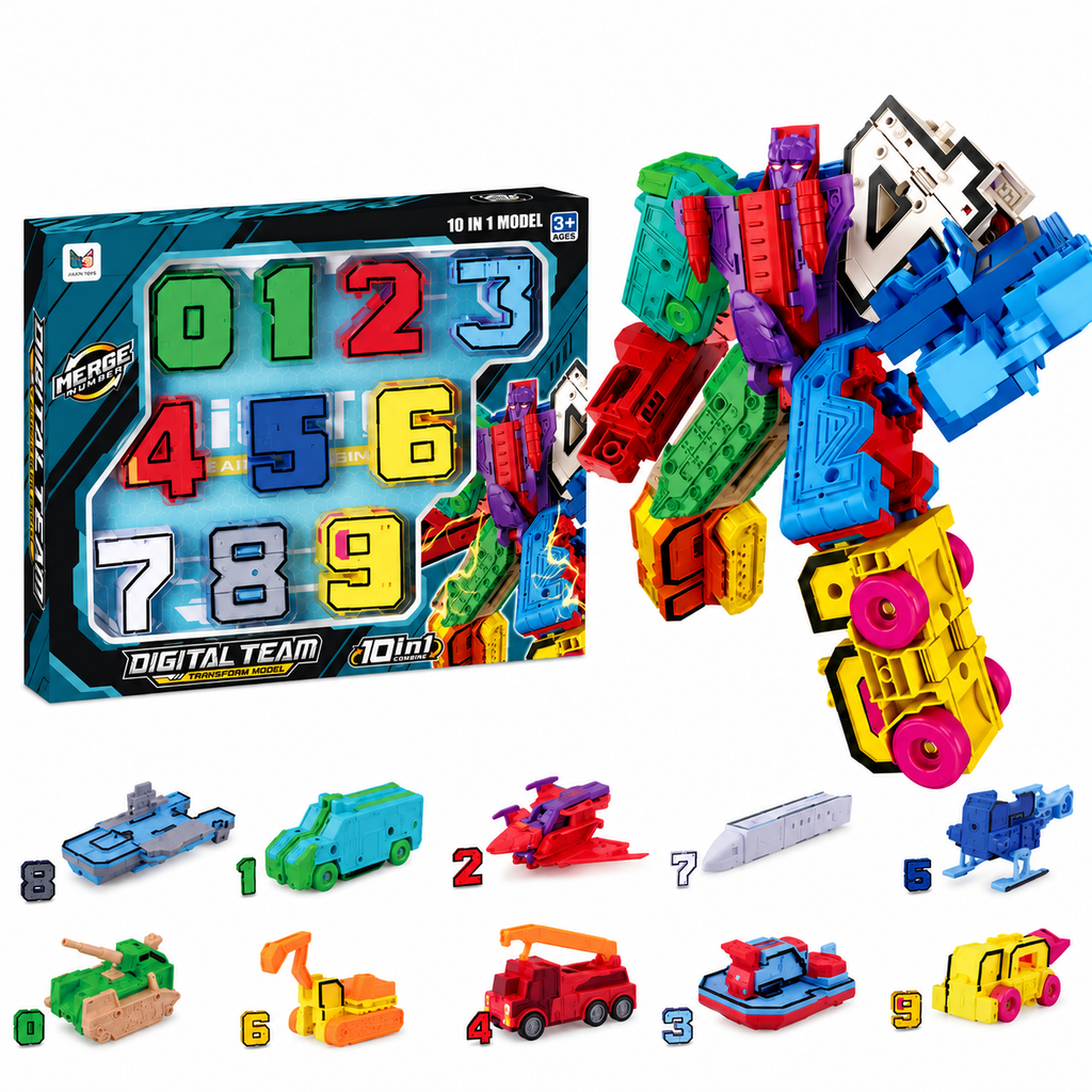 Digital Team 10-in-1 Transform Model Toy