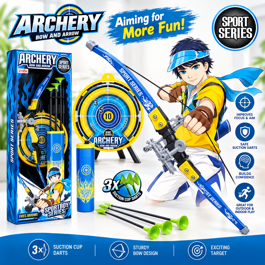 Kids Archery Bow & Arrow Set