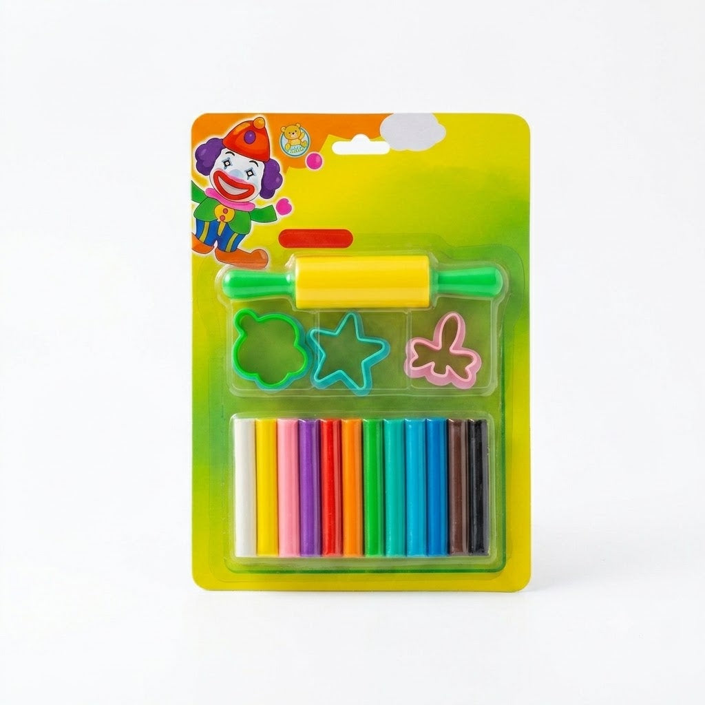 Modeling Clay & Shape Cutter Art Set - Assorted Design