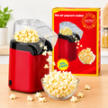 Hot Air Popcorn Maker with Adapter – Oil-Free Popcorn Machine
