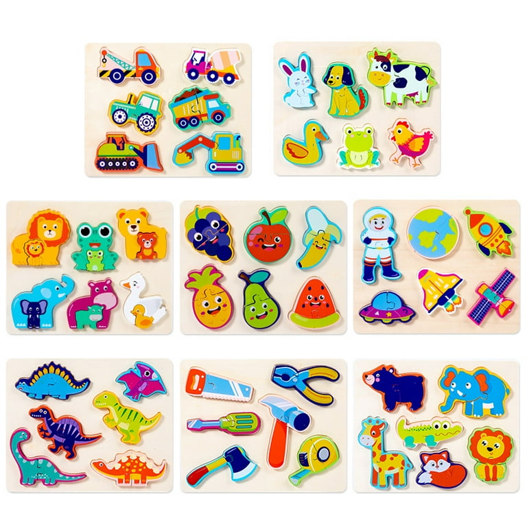 Wooden Puzzle Board - JustForKids