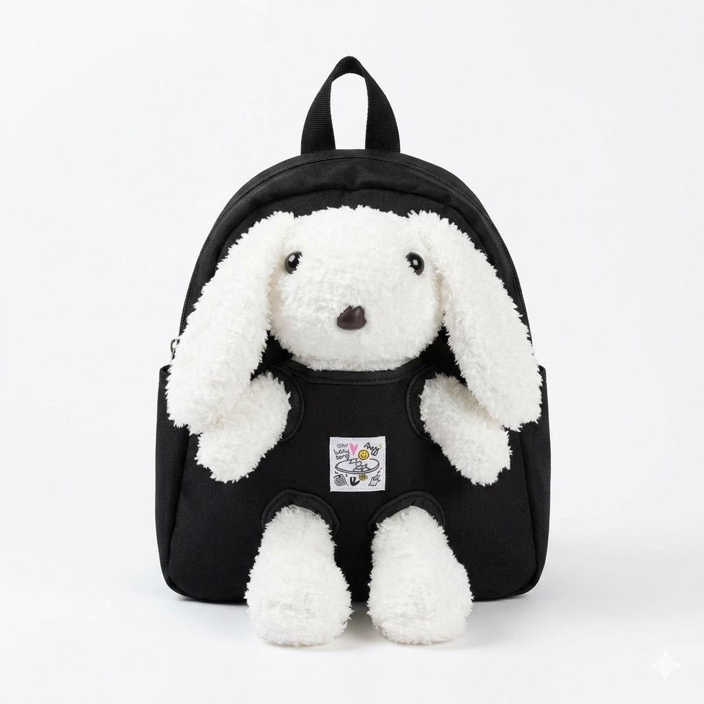Cute Bunny Plush Backpack