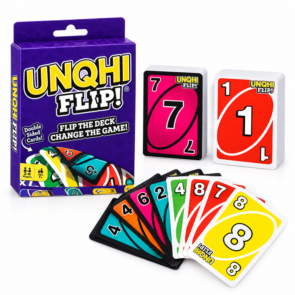 UNO Flip! Double-Sided Card Game - Fun & Trending Family Game