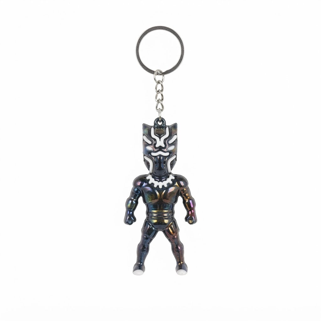 Superhero & Space Astronaut Cartoon Keychain