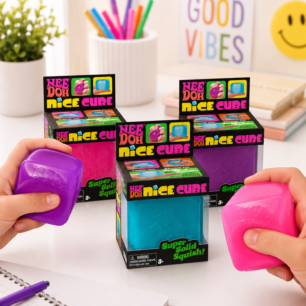 NeeDoh Nice Cube Super Solid Squishy - Assorted Design