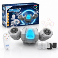 Bubble Machine with Color-Shifting LED Lights & Remote