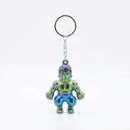Superhero & Space Astronaut Cartoon Keychain