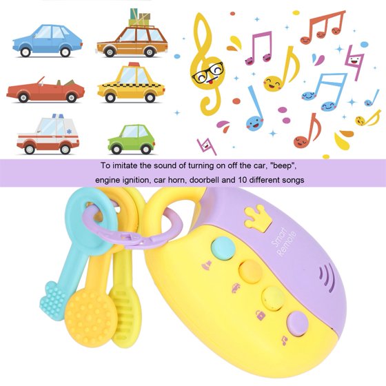 Huanger Smart Remote and Keys with Light and Music