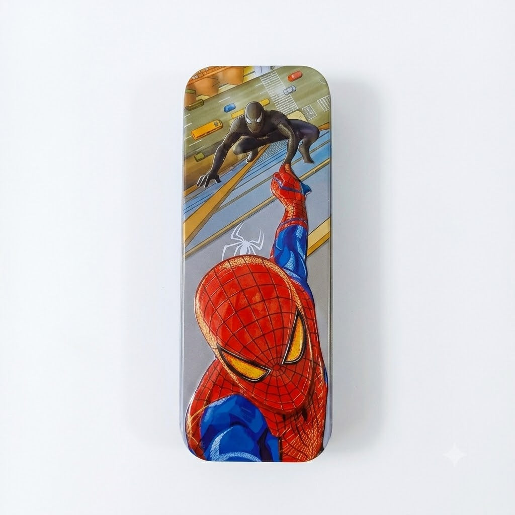 Metal Pencil Box with Multi Characters - Collection
