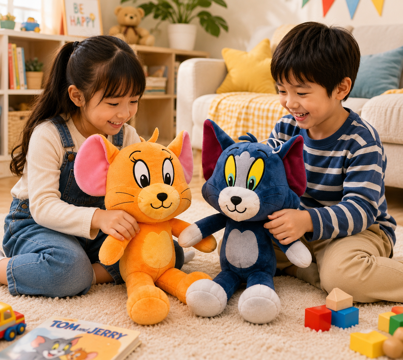 Cute Tom & Jerry Plush Toy