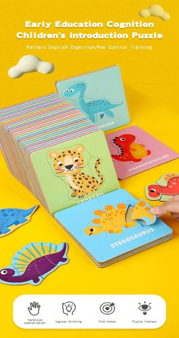 Flash Card Puzzles - Educational Toys