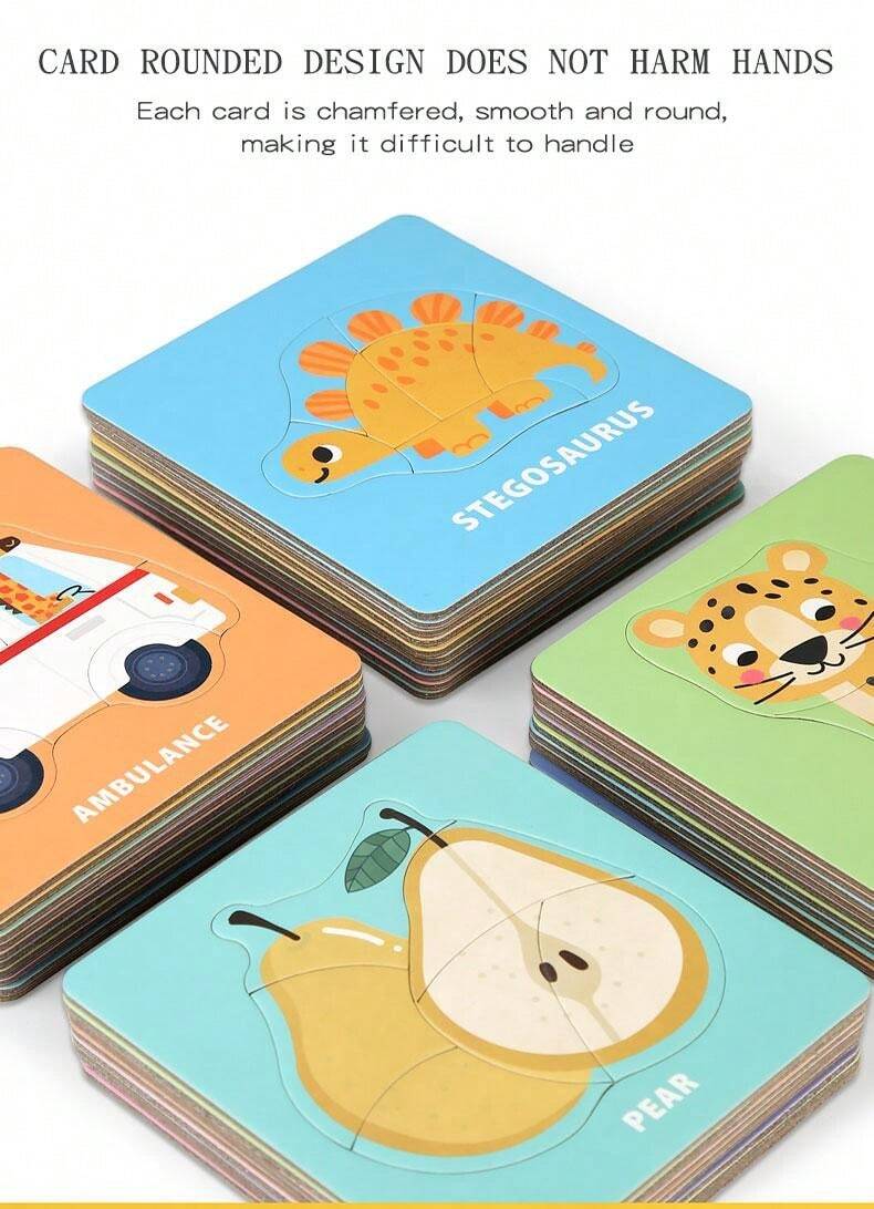 Flash Card Puzzles - Educational Toys