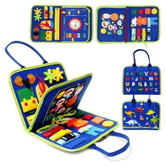 The Children's Busy Book – Interactive & Educational Activity Board